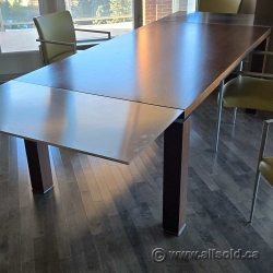 Extendable Boardroom Dining Room Table